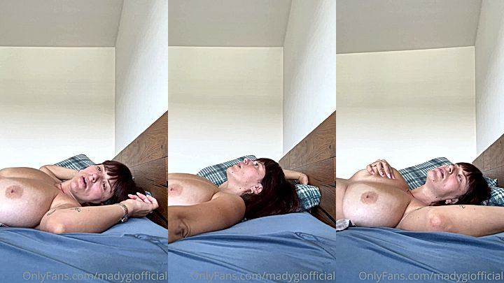 Mady Gio shows off her huge tits on cam