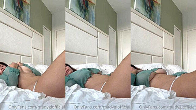 Mady Gio teasing with her huge tits