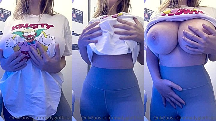 onlyfans model Mady Gio tease video,big tits and ass